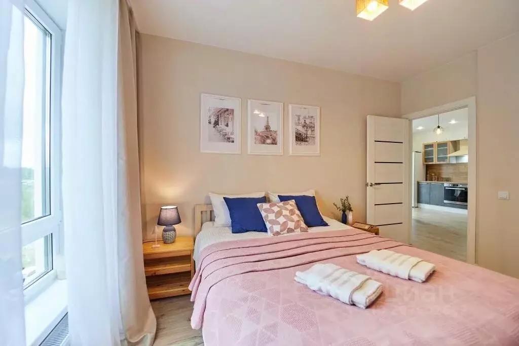 2-к кв. Псковская область, Псков ул. Алексея Алехина, 22 (54.0 м) - Фото 1