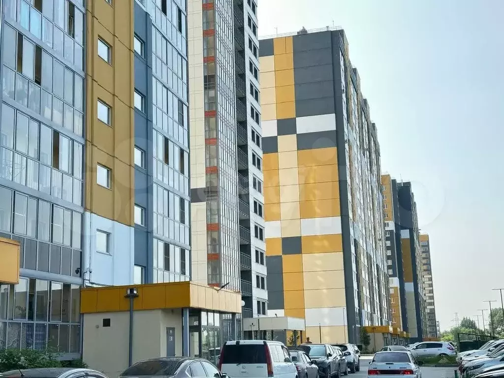 1-к. квартира, 34,8 м, 3/17 эт. - Фото 1