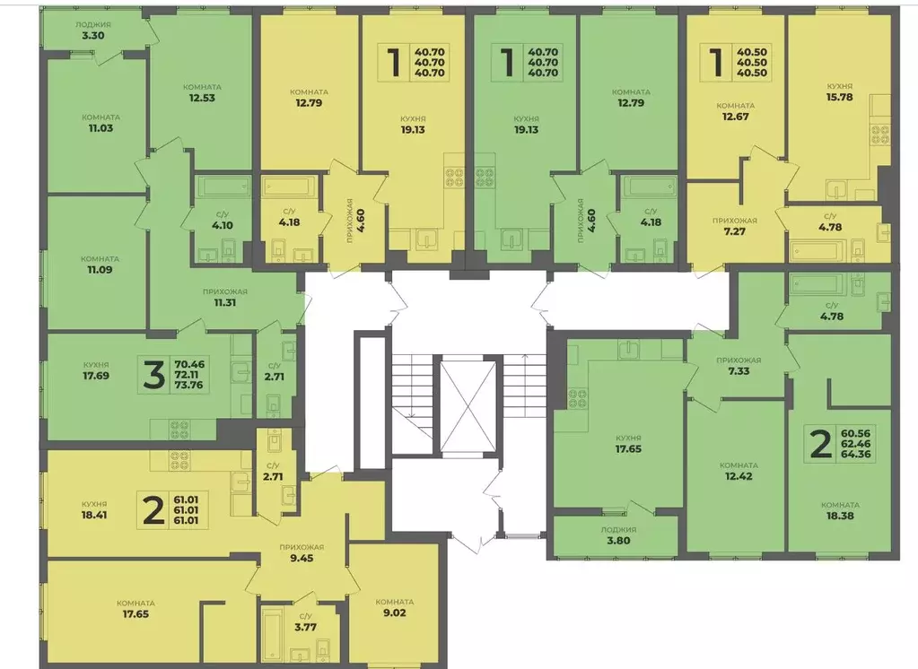 2-к кв. Калининградская область, Калининград ул. Генерала Толстикова, ... - Фото 1