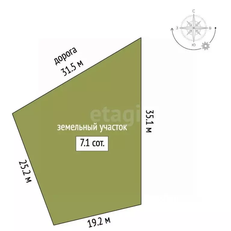 Участок в Свердловская область, Белоярский муниципальный округ, ... - Фото 1