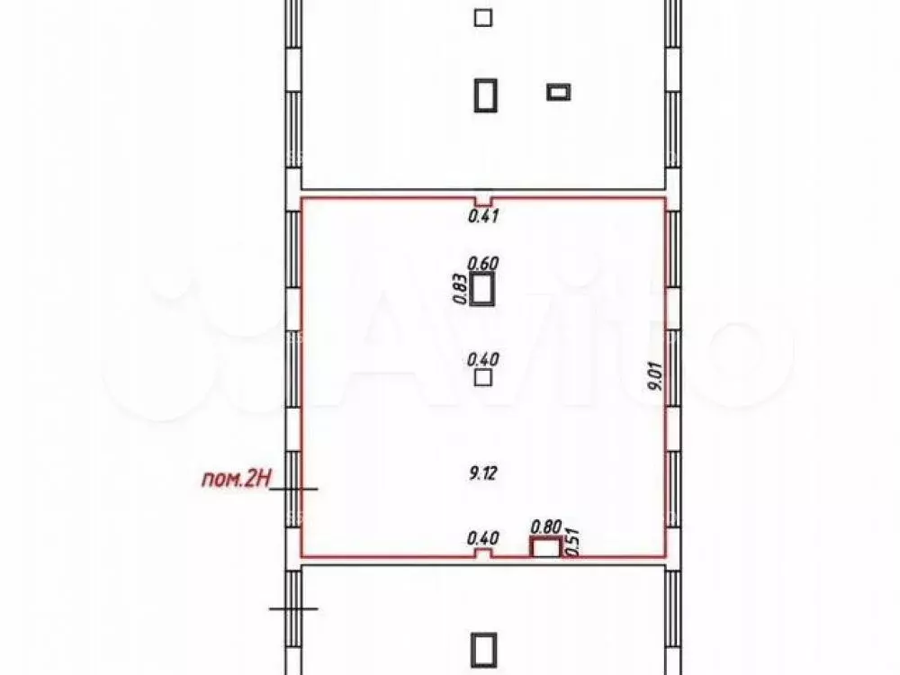 Сдам помещение свободного назначения, 80.2 м - Фото 1