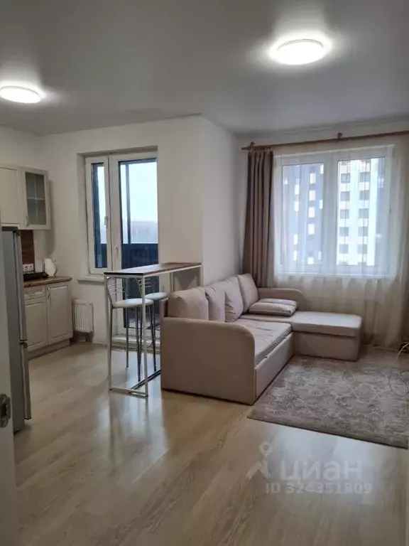 Студия Москва ул. Чароитовая, 1к5 (30.0 м) - Фото 1