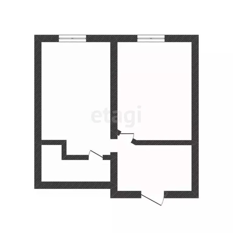 2-к кв. Приморский край, Владивосток Интернациональная ул., 60 (31.5 ... - Фото 1