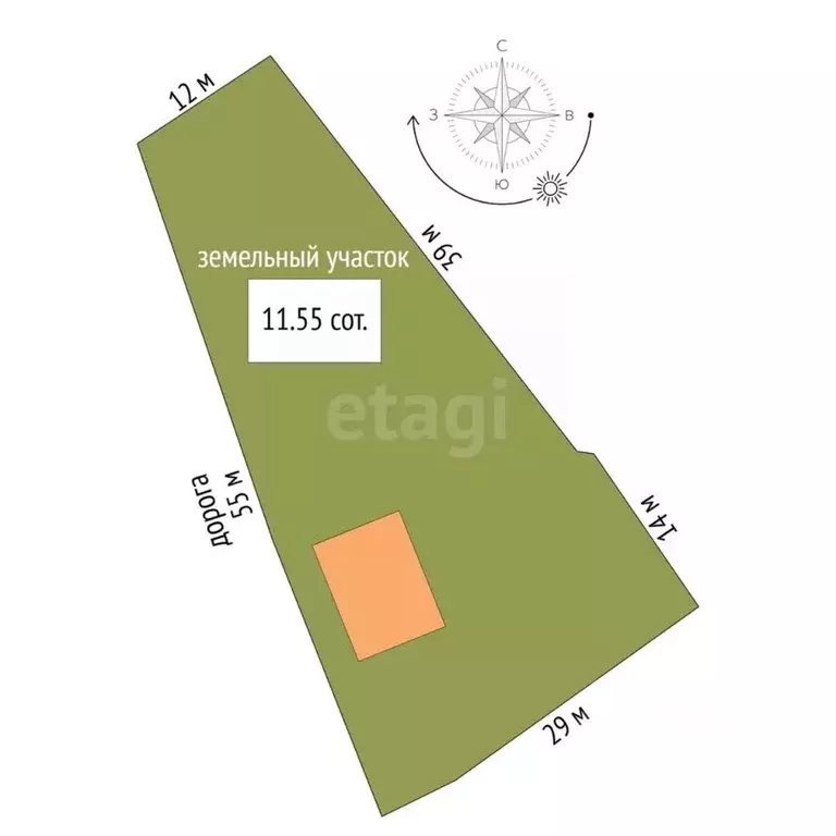 Дом в Севастополь Строитель-3 садоводческое товарищество, 354 (179 м) - Фото 1