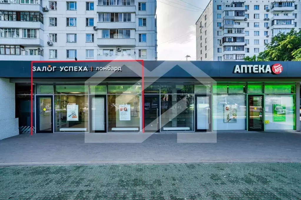 Торговая площадь в Москва 1-я Новокузьминская ул., 21К2 (48 м) - Фото 1