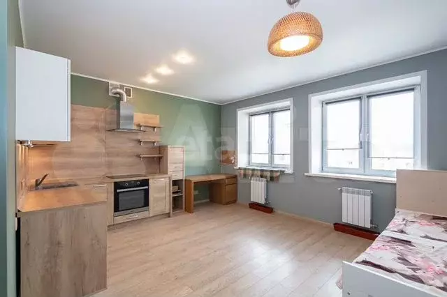 Квартира-студия, 28,4 м, 3/3 эт. - Фото 0