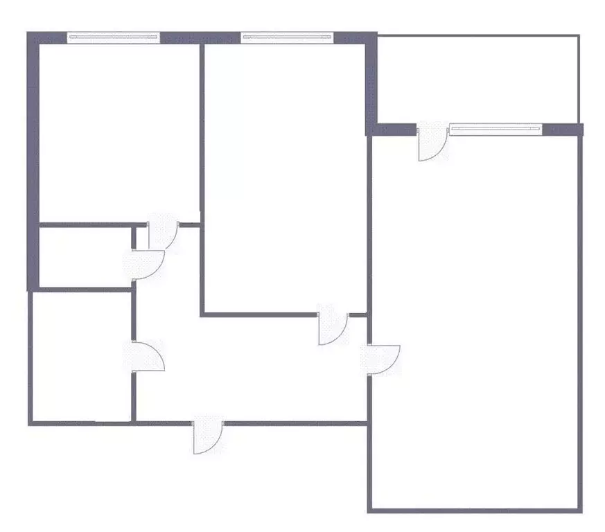 2-комнатная квартира: Топки, микрорайон Солнечный, 24А (42.6 м) - Фото 1