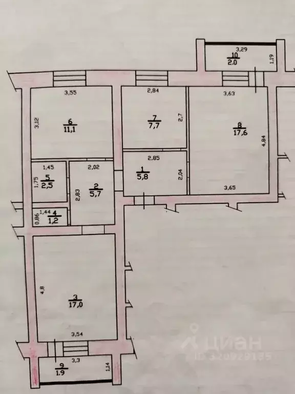 3-к кв. Татарстан, Казань Революционная ул., 69 (72.5 м) - Фото 1
