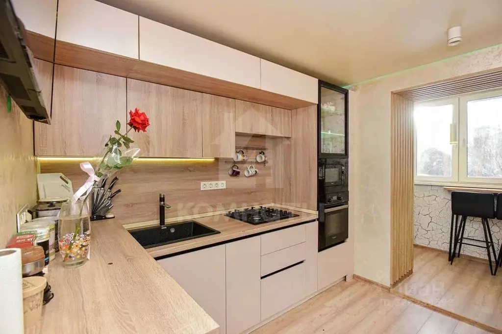 1-к кв. Воронежская область, Воронеж ул. 9 Января, 300Б (34.8 м) - Фото 1