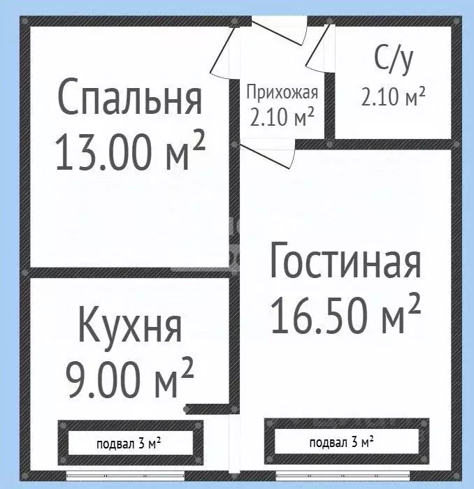 2-к кв. Дагестан, Махачкала ул. Героев Дагестана, 8 (49.0 м) - Фото 1