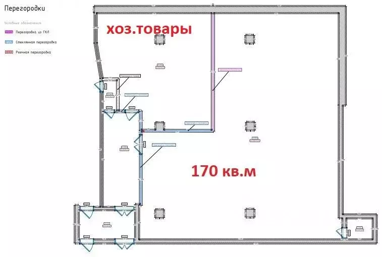 Торговая площадь в Москва Нагатинская ул., 11К1 (170 м) - Фото 1