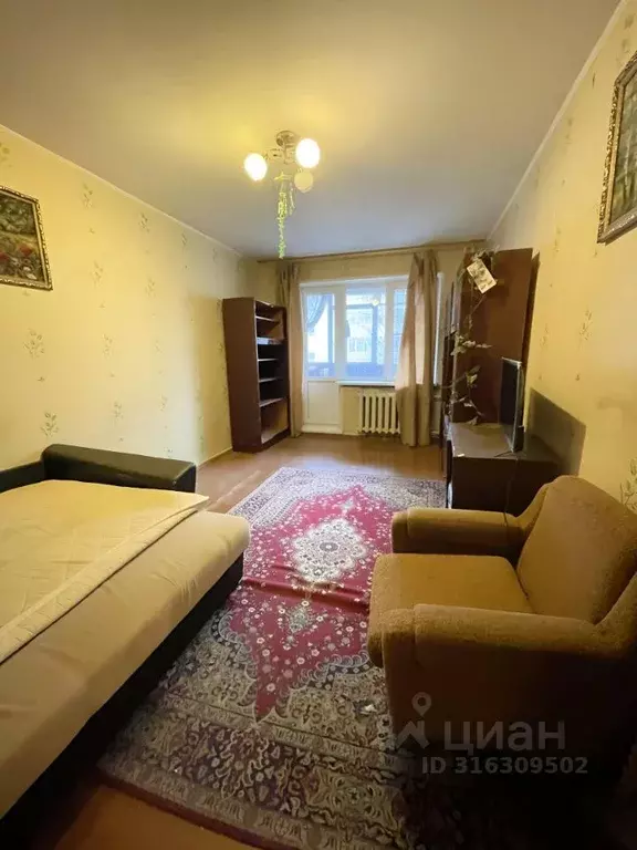 2-к кв. Воронежская область, Воронеж Ленинский просп., 53 (43.9 м) - Фото 0