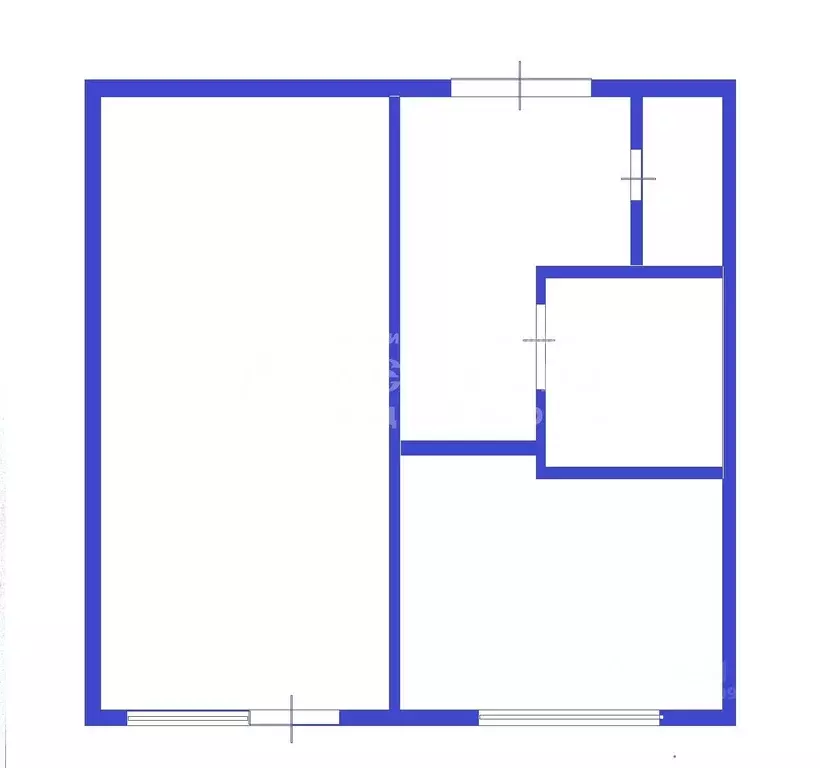 1-к кв. Кемеровская область, Березовский Больничная ул., 8 (30.4 м) - Фото 2