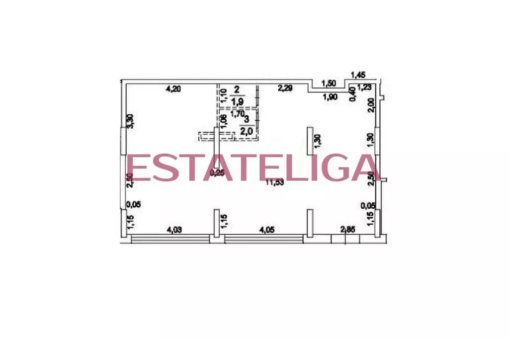 Помещение свободного назначения (77 м) - Фото 2