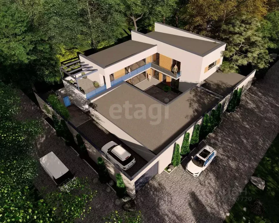 Дом в Адыгея, Майкопский район, Краснооктябрьское с/пос, Заречное-2 ... - Фото 1