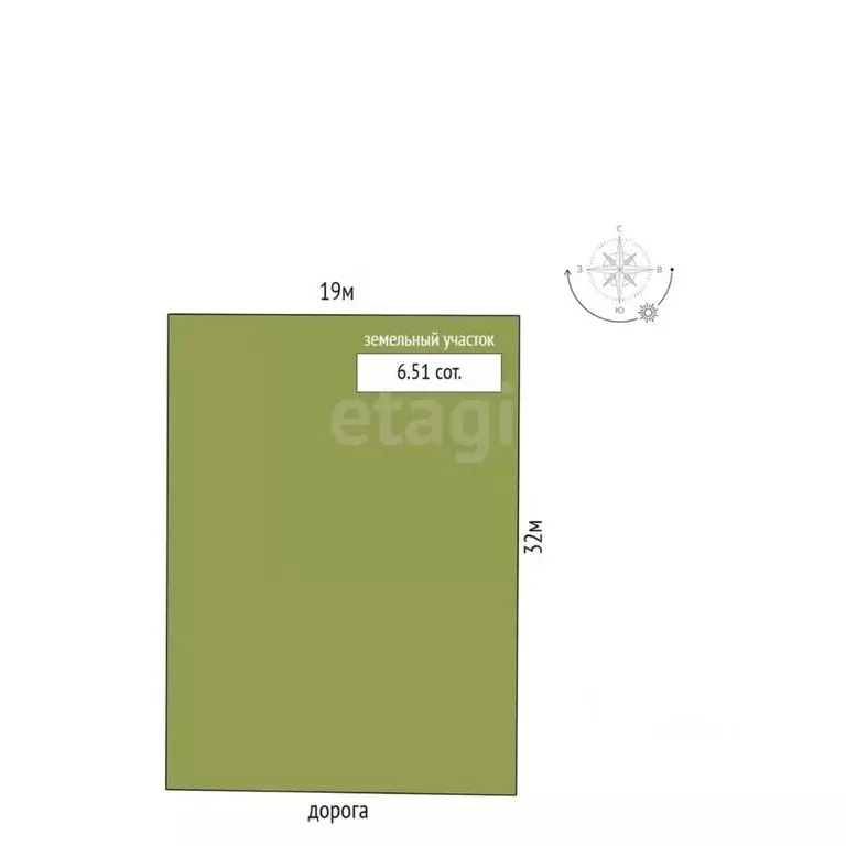 Участок в Ростовская область, Родионово-Несветайский район, ... - Фото 2