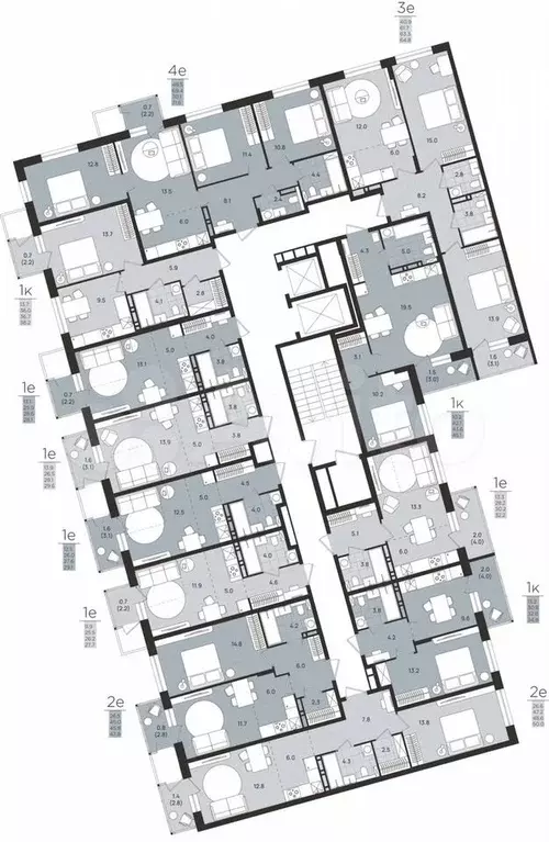 Квартира-студия, 28,1 м, 2/8 эт. - Фото 1