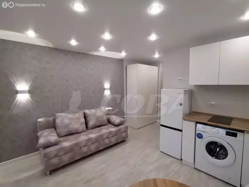 Квартира-студия: Тюмень, Шаимский проезд, 14А (16.9 м) - Фото 1