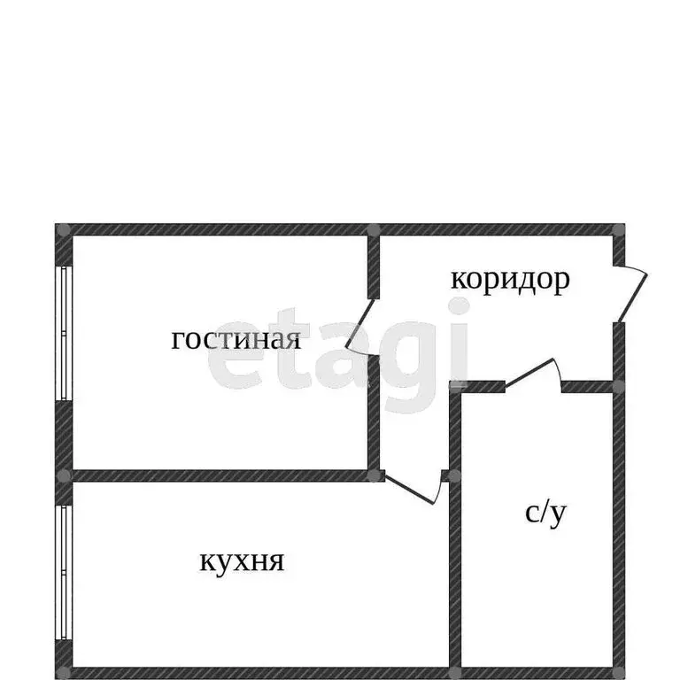 1-комнатная квартира: Миасс, улица Лихачёва, 9 (30.1 м) - Фото 1