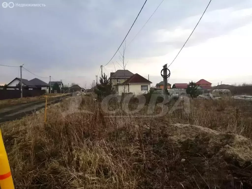 Участок в Тюменский муниципальный округ, деревня Есаулова (16 м) - Фото 1