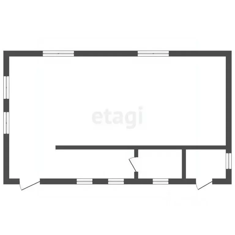 Торговая площадь в Томская область, Асино 9 Мая ул., 44 (108 м) - Фото 2