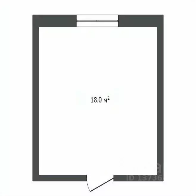 Комната Амурская область, Благовещенск Октябрьская ул., 50/1 (18.0 м) - Фото 2