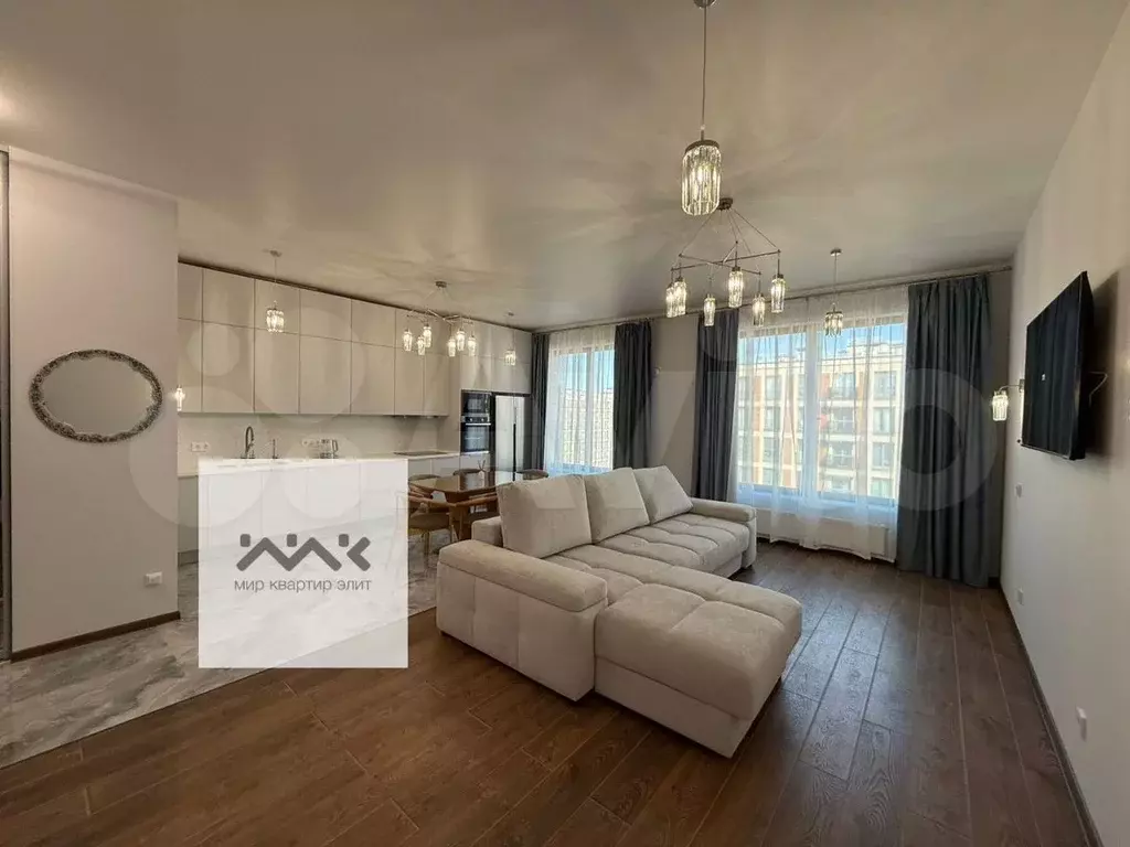 3-к. квартира, 98 м, 7/8 эт. - Фото 0