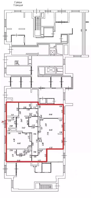 Помещение свободного назначения в Москва Люблинская ул., 109К1 (184 м) - Фото 1