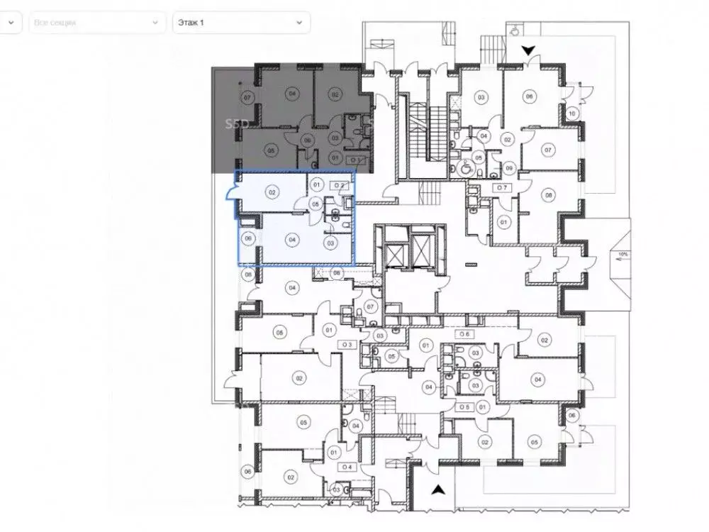 Торговая площадь в Москва Краснобогатырская ул., 40 (48 м) - Фото 2
