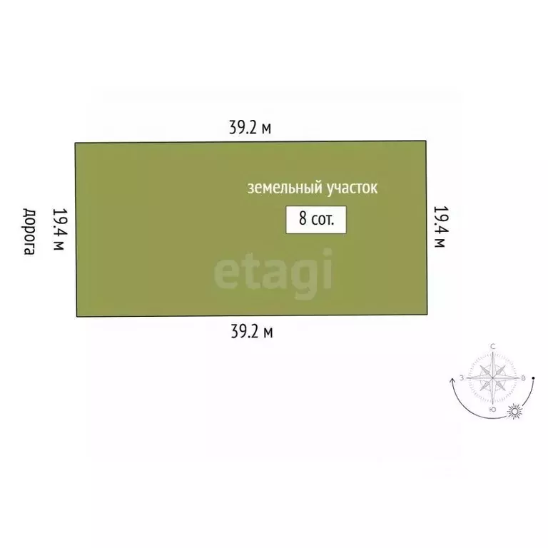 Участок в Тюменская область, Тюменский муниципальный округ, д. ... - Фото 1