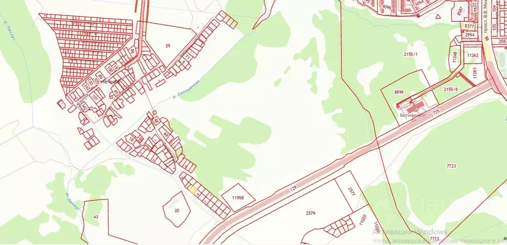 Участок в Кемеровская область, Кемеровский район, д. Солонечная ул. ... - Фото 0