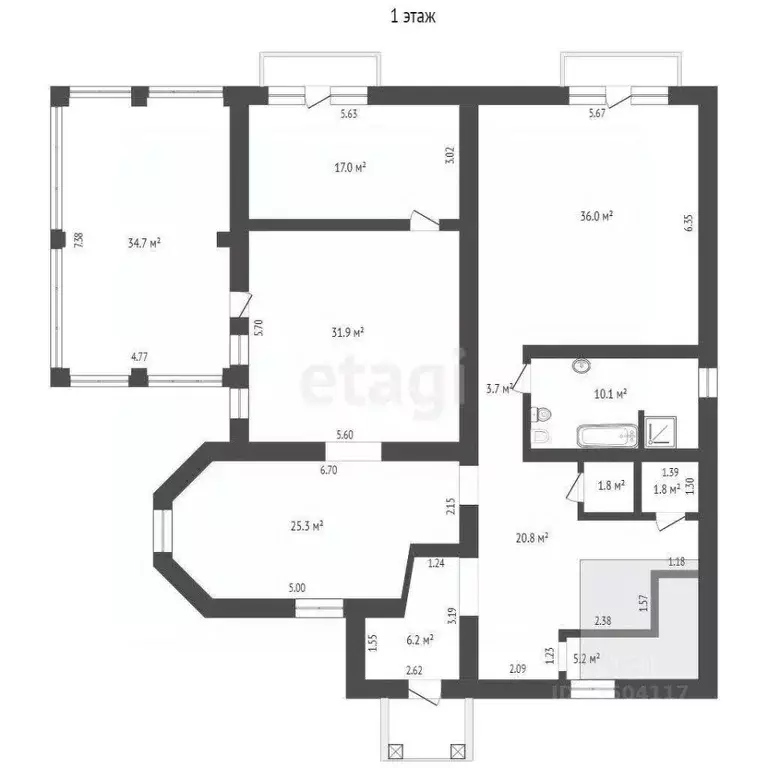 Дом в Севастополь ул. Готская, 128 (375 м) - Фото 2