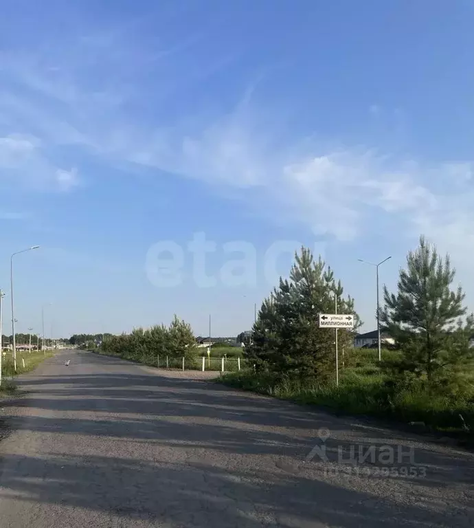 Участок в Тюменская область, Тюменский район, Онегин кп ул. Миллионная ... - Фото 0