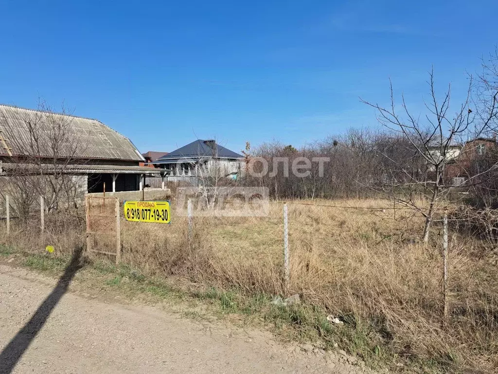 Участок в Краснодарский край, Краснодар пос. Знаменский, Рассвет СТ, ... - Фото 1