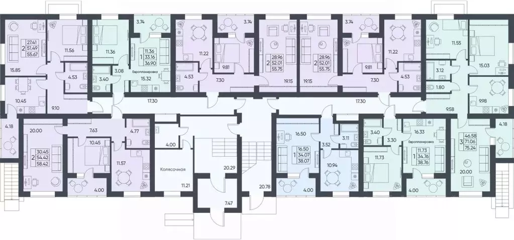 3-к кв. Саратовская область, Татищево рп  (75.24 м) - Фото 1