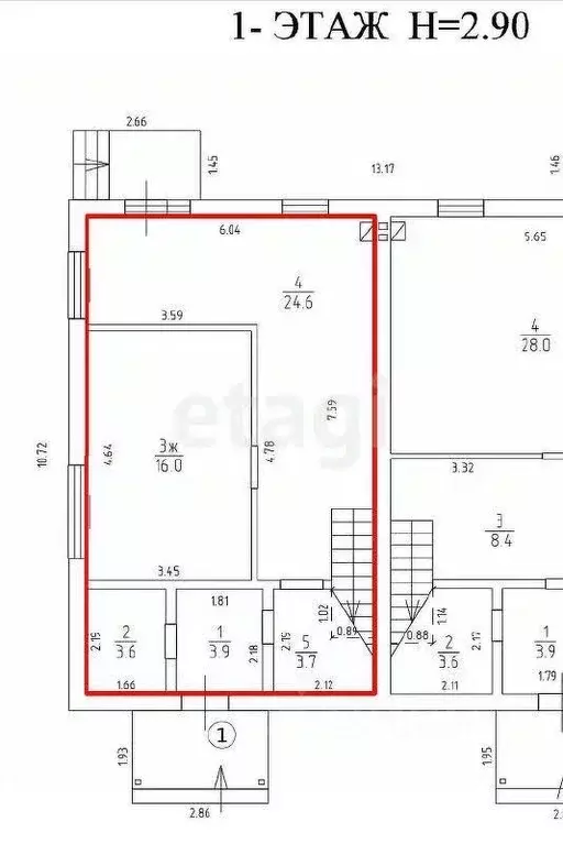 Таунхаус в Калининградская область, Пионерский ул. Стрелецкого, 27А ... - Фото 1