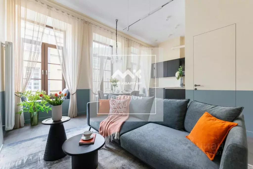 3-к кв. Санкт-Петербург Невский просп., 13/9 (100.0 м) - Фото 1