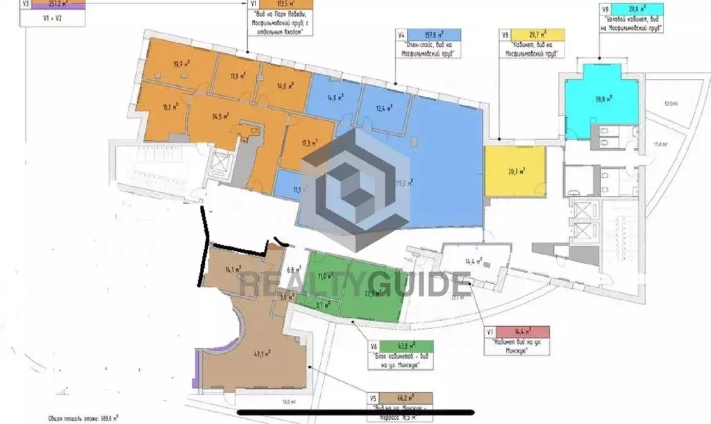 Офис в Москва Минская ул., 2Гк1 (29 м) - Фото 1