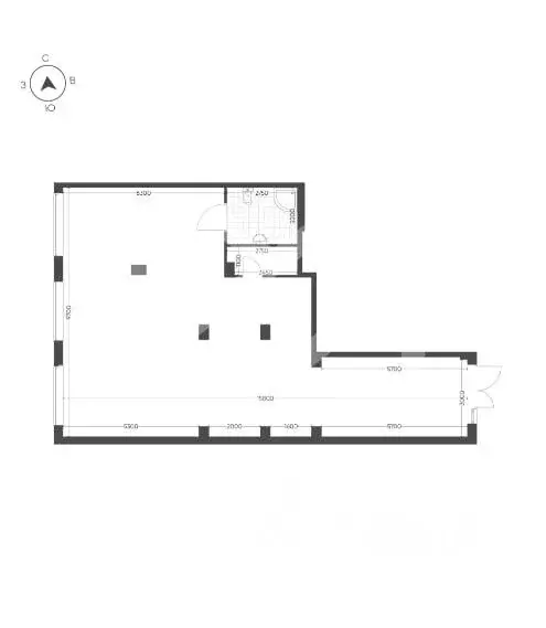 Торговая площадь в Москва наб. Марка Шагала, 11к1 (111 м) - Фото 0