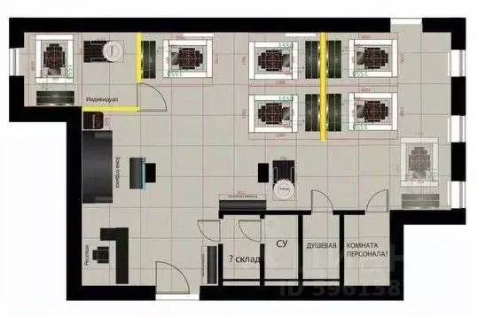 Офис в Московская область, Серпухов ул. 2-я Московская, 6к4 (93 м) - Фото 2