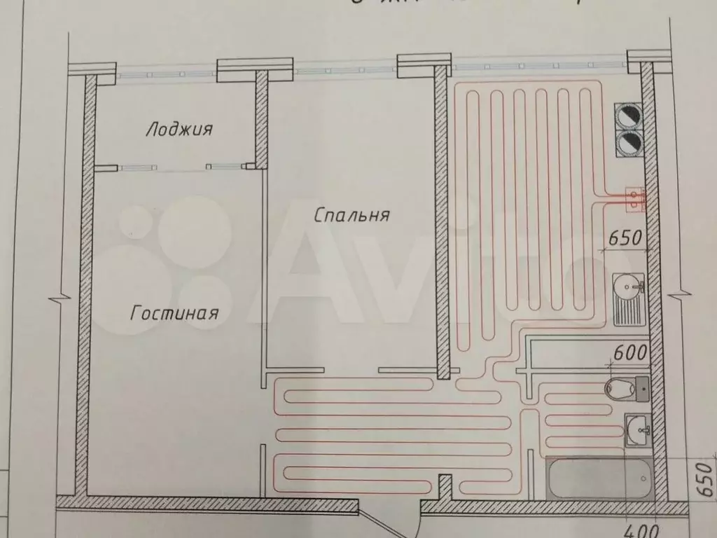 2-к. квартира, 60 м, 21/25 эт. - Фото 0