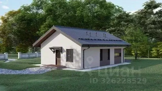 Дом в Пермский край, Пермский муниципальный округ, д. Качка ул. ... - Фото 1