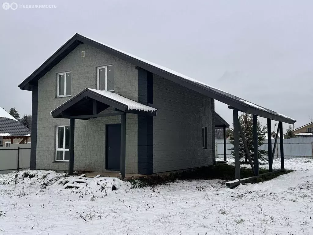 Дом в Шиховское сельское поселение, деревня Суворовы, Лазурная улица, ... - Фото 1