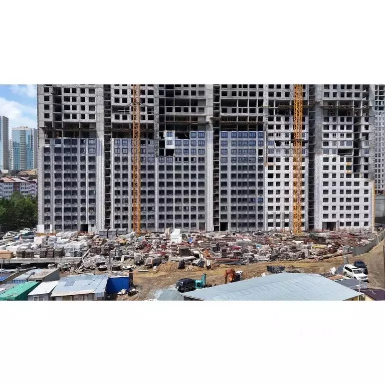 3-к кв. Приморский край, Владивосток Гринвуд жилой комплекс (53.8 м) - Фото 2