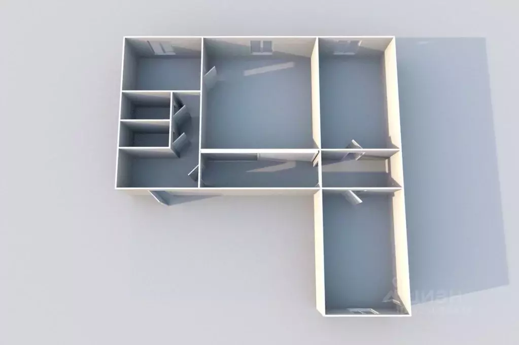 3-к кв. Курганская область, Курган Пролетарская ул., 59 (81.0 м) - Фото 2