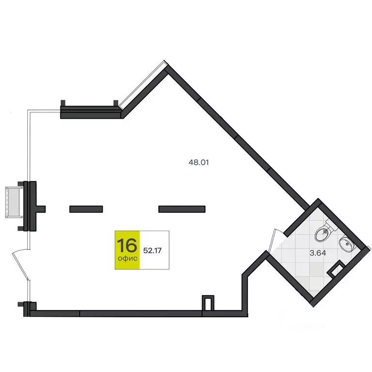 Помещение свободного назначения в Краснодарский край, Краснодар пос. ... - Фото 1