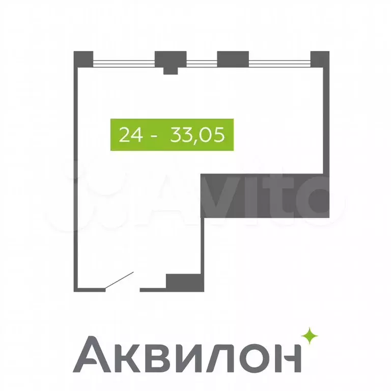 Продам помещение свободного назначения, 33.05 м - Фото 0