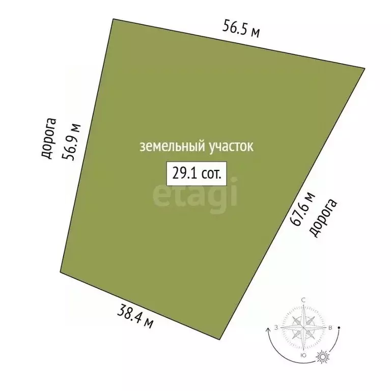 Участок в Пермский край, Карагайский муниципальный округ, д. Фролово, ... - Фото 1