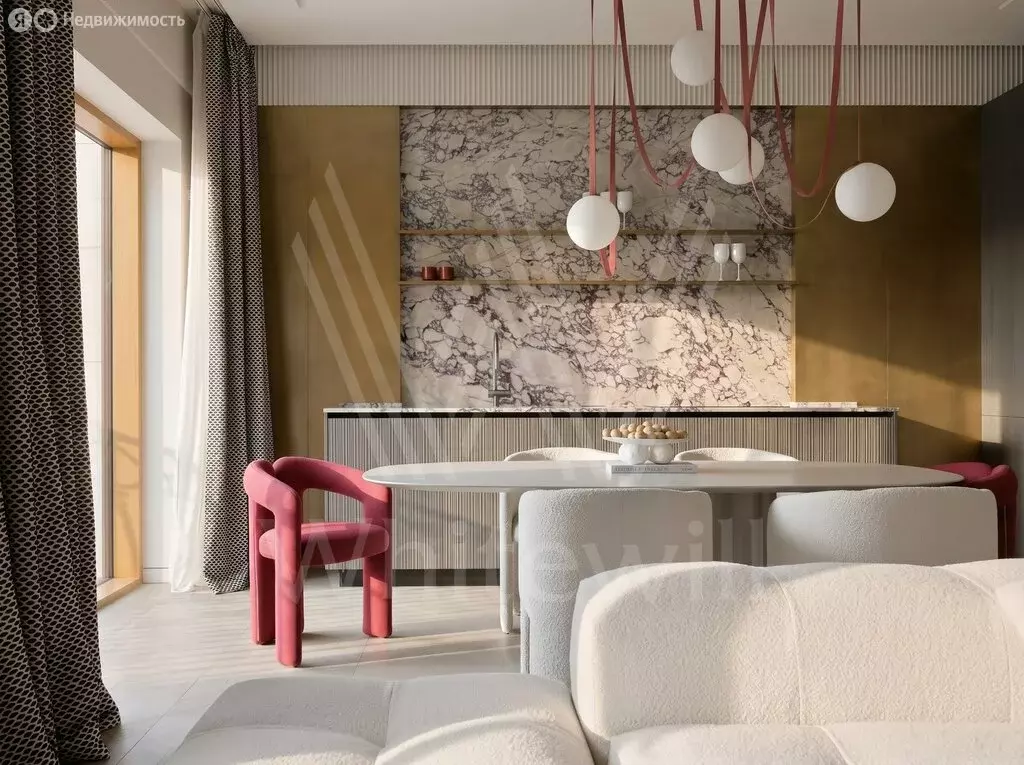 3-комнатная квартира: Москва, Усачёва улица, 13 (116.1 м) - Фото 1