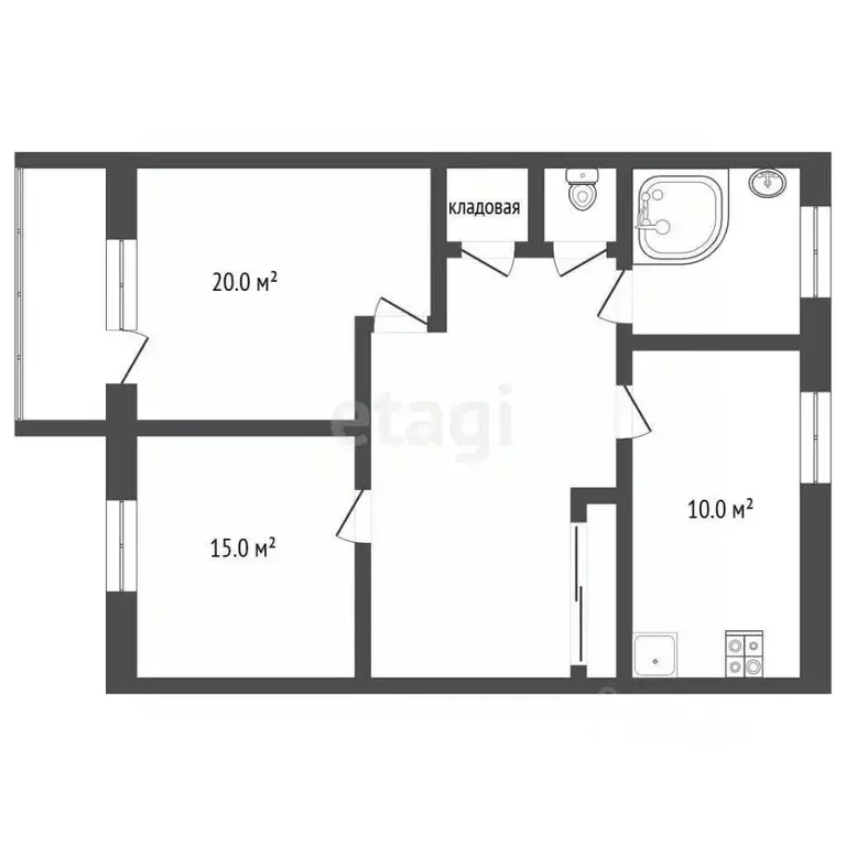 2-к кв. Ямало-Ненецкий АО, Тазовский район, пос. Тазовский ул. ... - Фото 2